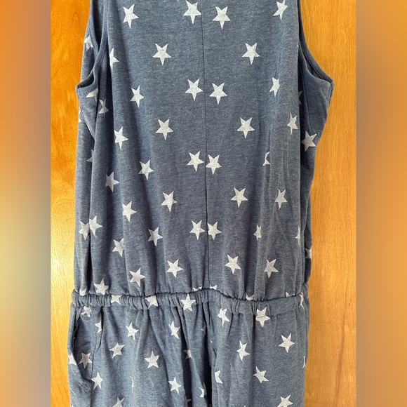 Alternative apparel, Eco jersey romper in star print NWT size XL - Picture 3 of 6